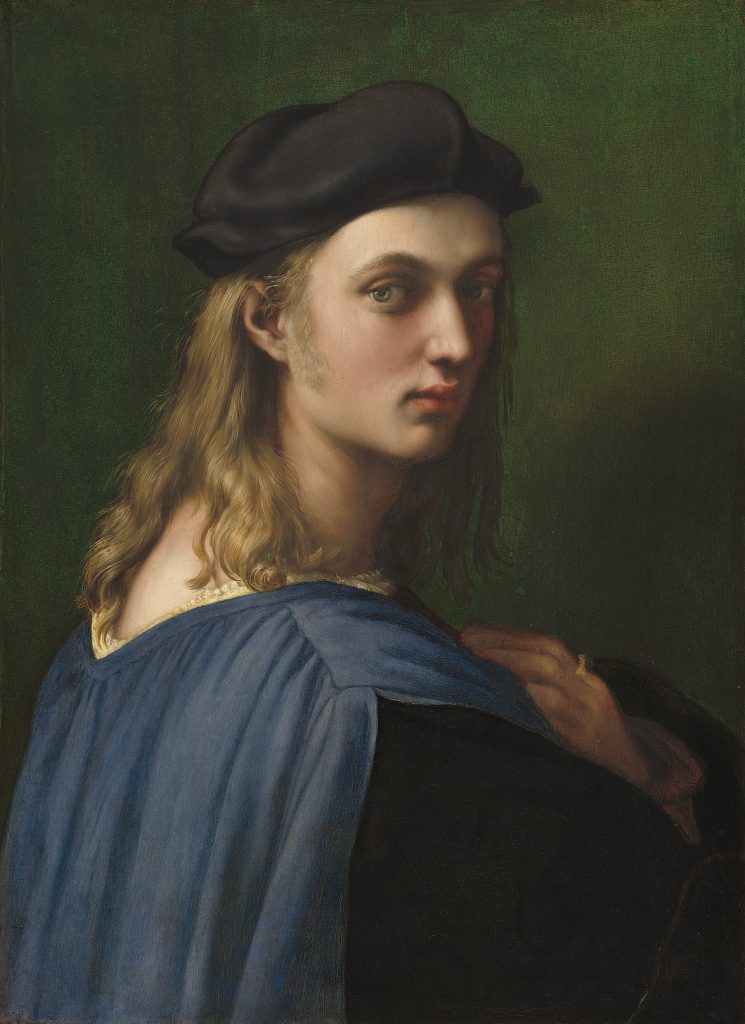 Raphael’in yaklaşık 1515 tarihli Bindo Altoviti portresi, ahşap panel üzerine yağlıboya.